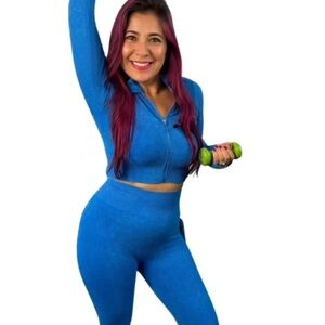 Mineral Blue Workout Set